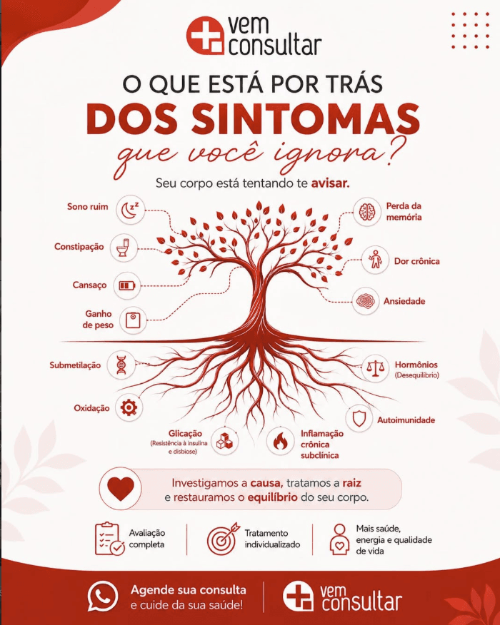 Sintomas que o corpo dá quando algo está em desequilíbrio